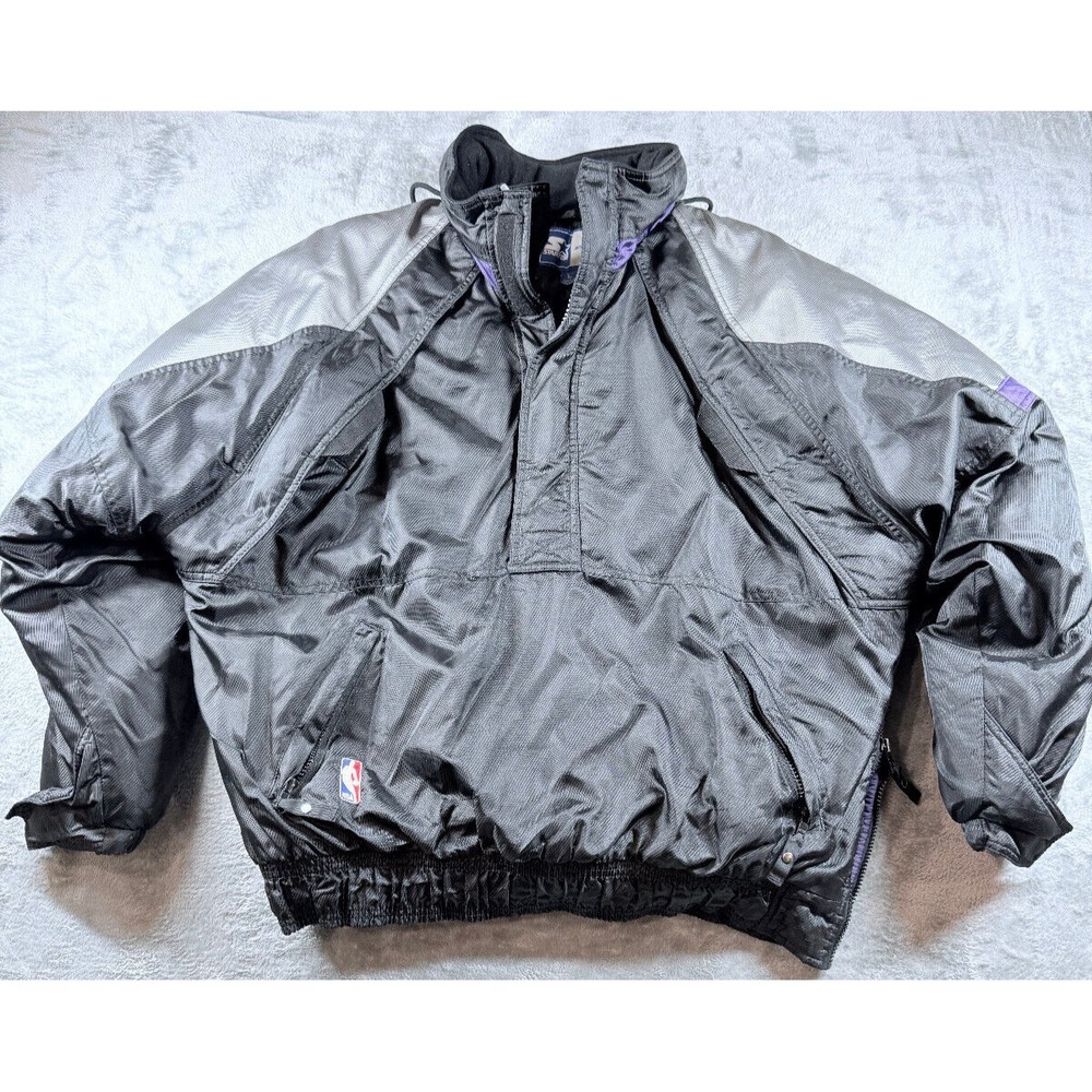 Vintage LA Lakers Starter Anorak Jacket 90s L oversize